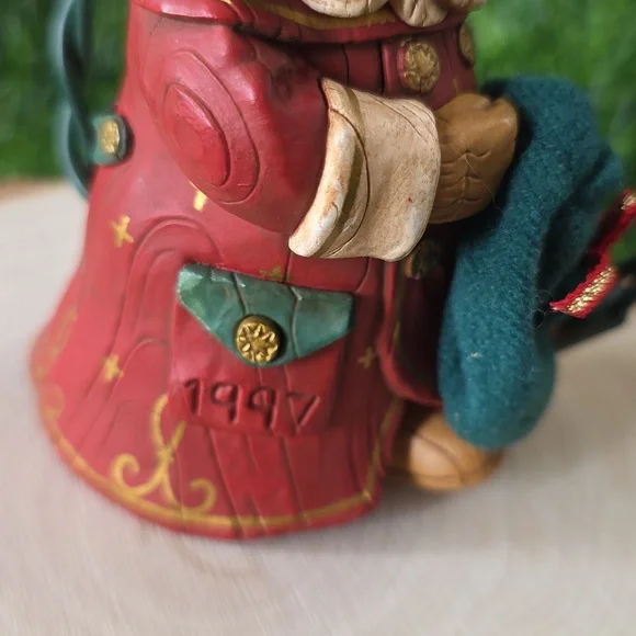 1997 Hallmark Santa Ornament Untested - Picture 2 of 5